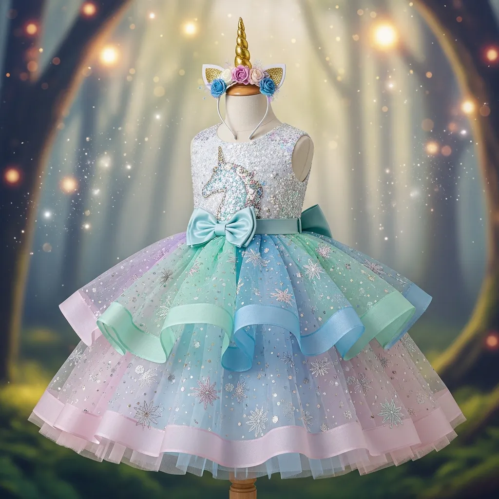 Unicorn Magic Party Dress